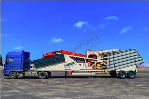MOBİL BETON SANTRALİ - 100 m³ - HEMEN TESLİM