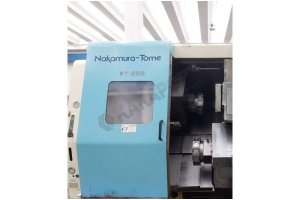 Nakamura WT-250 C-Y Eksen Çift Taret-Ayna CNC Torna ve Sürücü