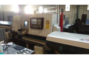 Okuma L300-MW Çift Spindle C eksen CNC Torna Tezgahı-2014