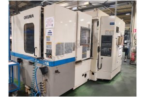 Okuma MA-40HA CNC Çift Palet Yatay İşleme Merkezi-2001