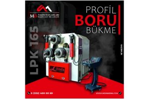 opk 165 Profil ve Boru Bükme Makinası