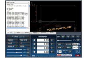 Profesyonel Ahşap CNC ROUTER 2100x2800 (NOKTA CNC)