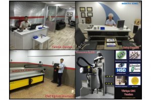 Profesyonel Ahşap CNC ROUTER 2100x2800 (NOKTA CNC)
