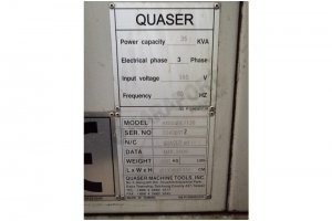 Quaser HX-504BE/12B CNC Yatay İşleme Merkezi - 2 Adet Ref-3168