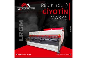 Rediktörlü Giyotin Makas ( SIFIR )