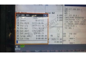 sahibinden satılık QUASER MV 184 dik işleme merkezi