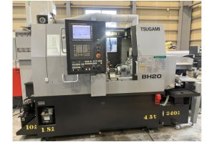 Satılık Tsugami BH-20 CNC Kayar Otomat ve Çubuk Sürücüsü - 2014