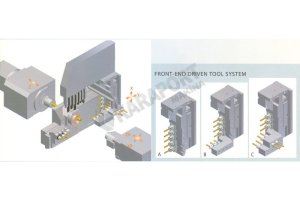 SIFIR AYARINDA MAGAZİN ÇUBUK BESLEMELİ GOODWAY SW20 KAYAR OTOMAT