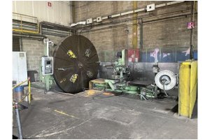 WMW Zerbst 4000 mm Çap CNC İç Diş Torna Tezgahı