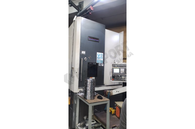 Takisawa VTL-750M C Eksen CNC Dik Torna Tezgahı-2016