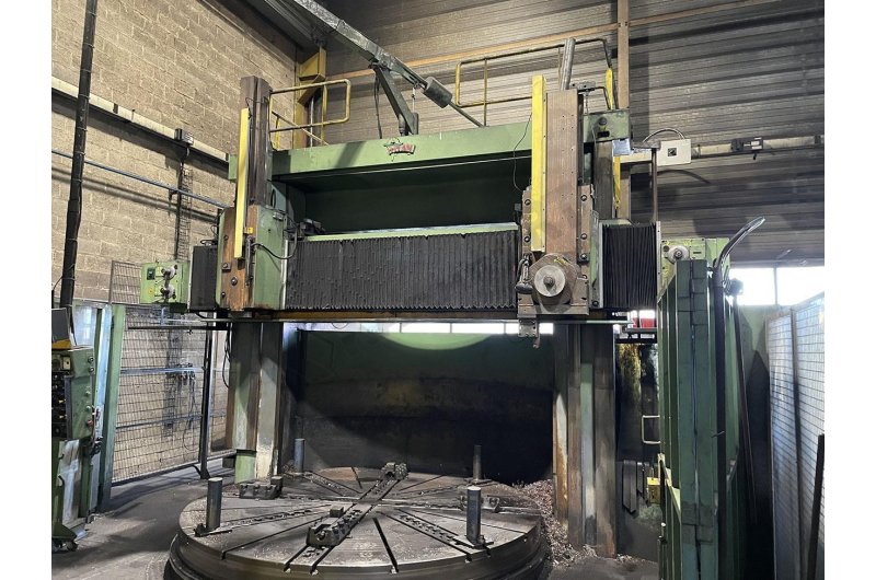 Titan Ø 3300 mm CNC Dik Torna Tezgahı