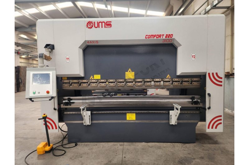 UMS MARKA 3 METRE 10 MM 4 EKSEN CNC HİDROLİK ABKANT PRES