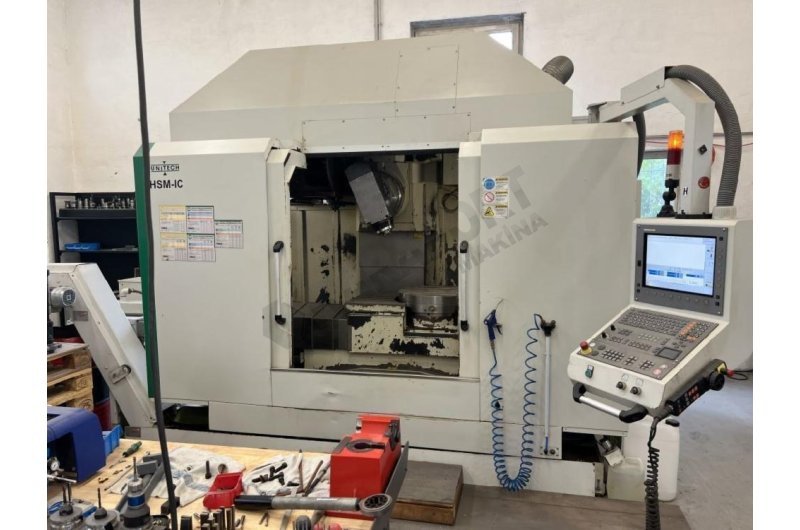 Unitech CNC 5 Eksen Simultane Dik İşleme Merkezi-2012