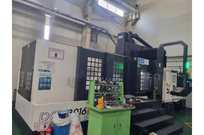 YCM DCV 3016B CNC Köprü Tip İşleme Merkezi–2021